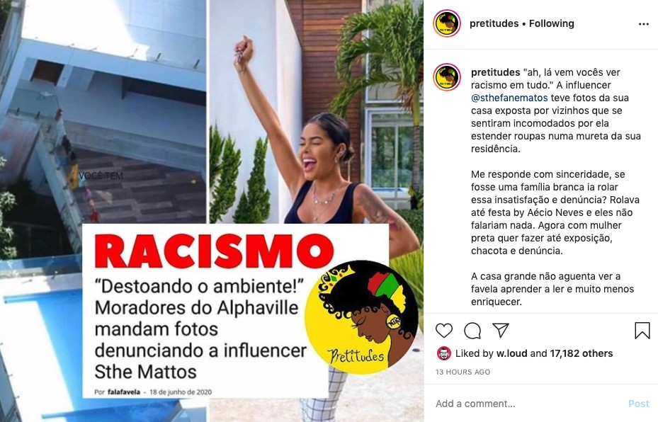 Racismo Pretitudes (Foto: instagram/reprodução)