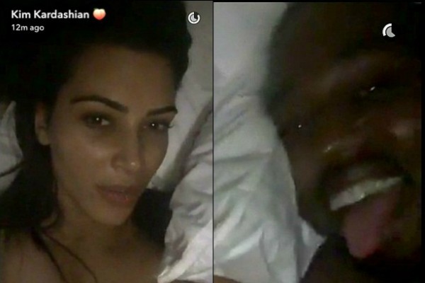 Kim Kardashian e Kanye West (Foto: Reprodução Youtube)