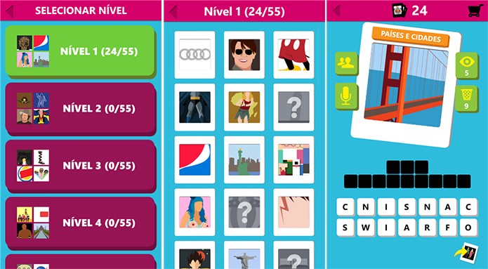 What in The World? é um game que desafia conhecimentos do jogador (Foto: Divulgação/Windows Phone store)