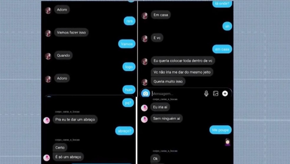 Três jovens baianas denunciam agenciador de modelos por assédio e ameaça  — Foto: Reprodução/TV Subaé