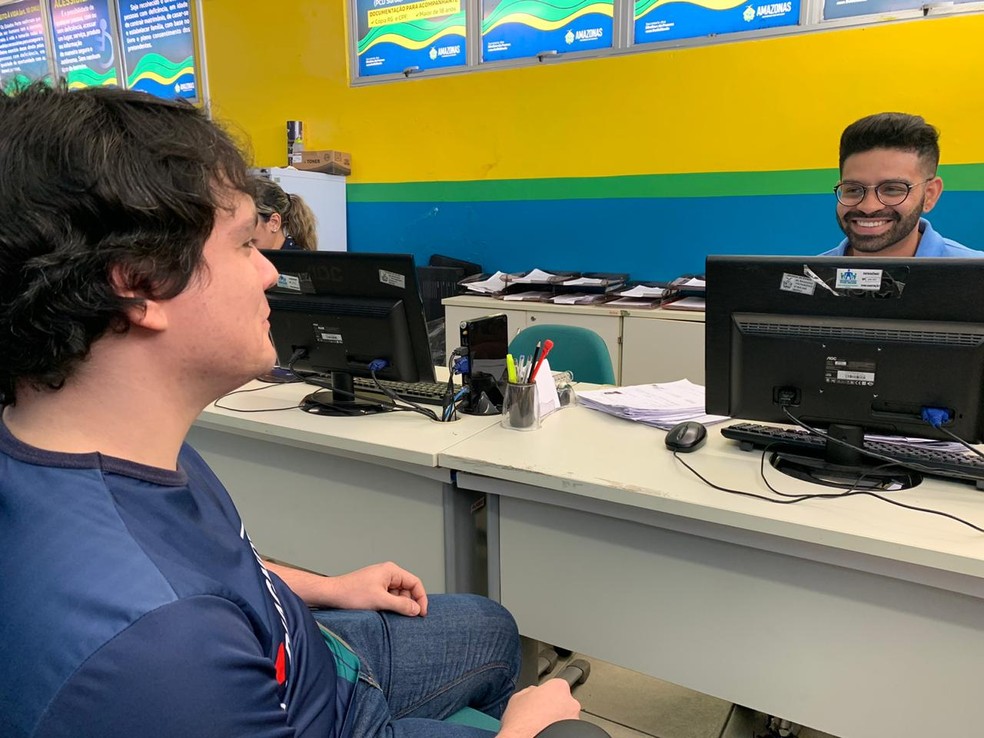 Atendimento na Sejusc — Foto: Divulgação