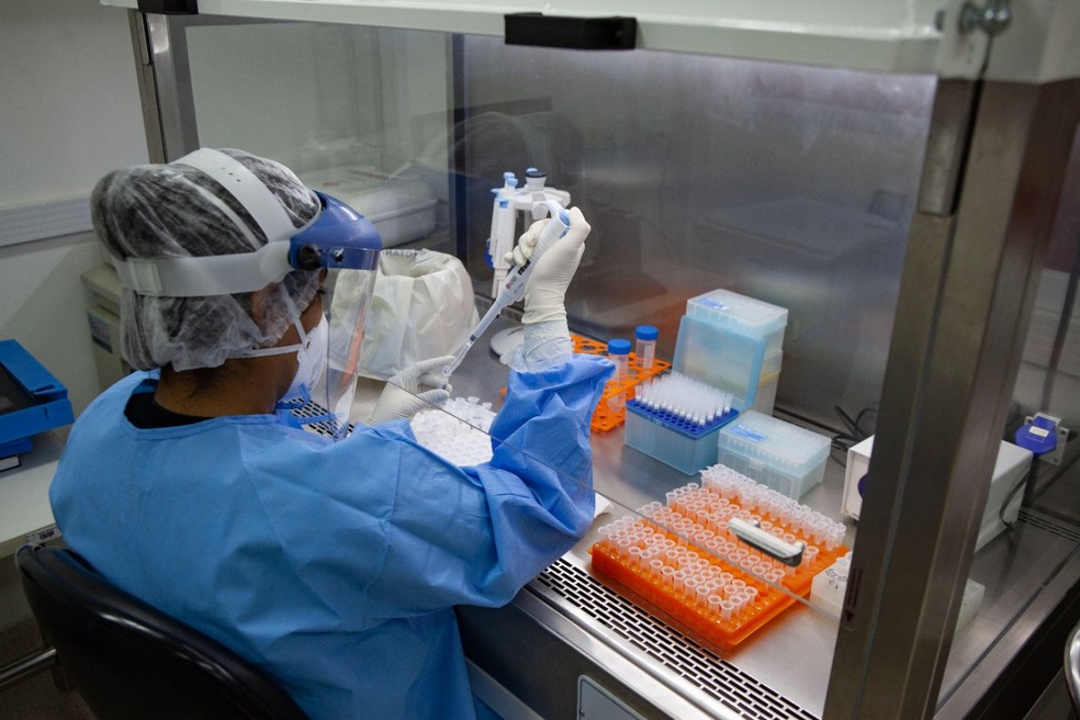 Teste de Covid — Foto: Divulgação/Miva Filho