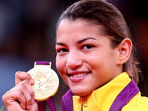Prêmio Olímpico - Sarah Menezes (Foto: Editoria de Arte / Globoesporte.com)