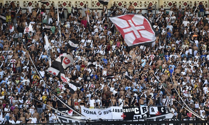 Torcida São Januário Vasco x Madureira (Foto: André Durão)