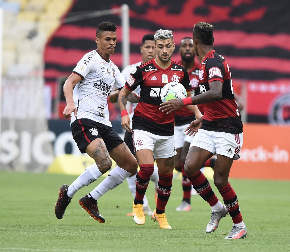 Arrascaeta foi um dos principais jogadores do Flamengo nas últimas partidas — Foto: André Durão