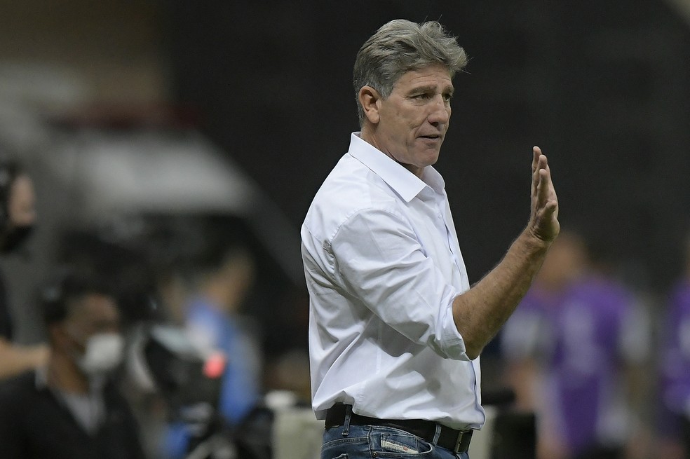 Renato Gaúcho chegou a décima vitória em 11 jogos pelo Flamengo — Foto: Staff Images / Conmebol