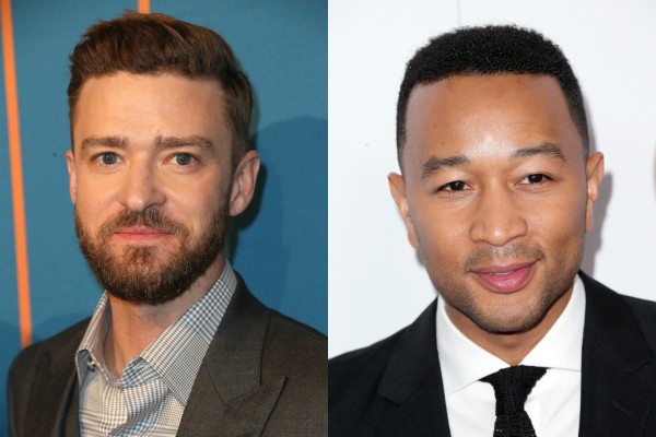 Justin Timberlake e John Legend (Foto: Getty Images)