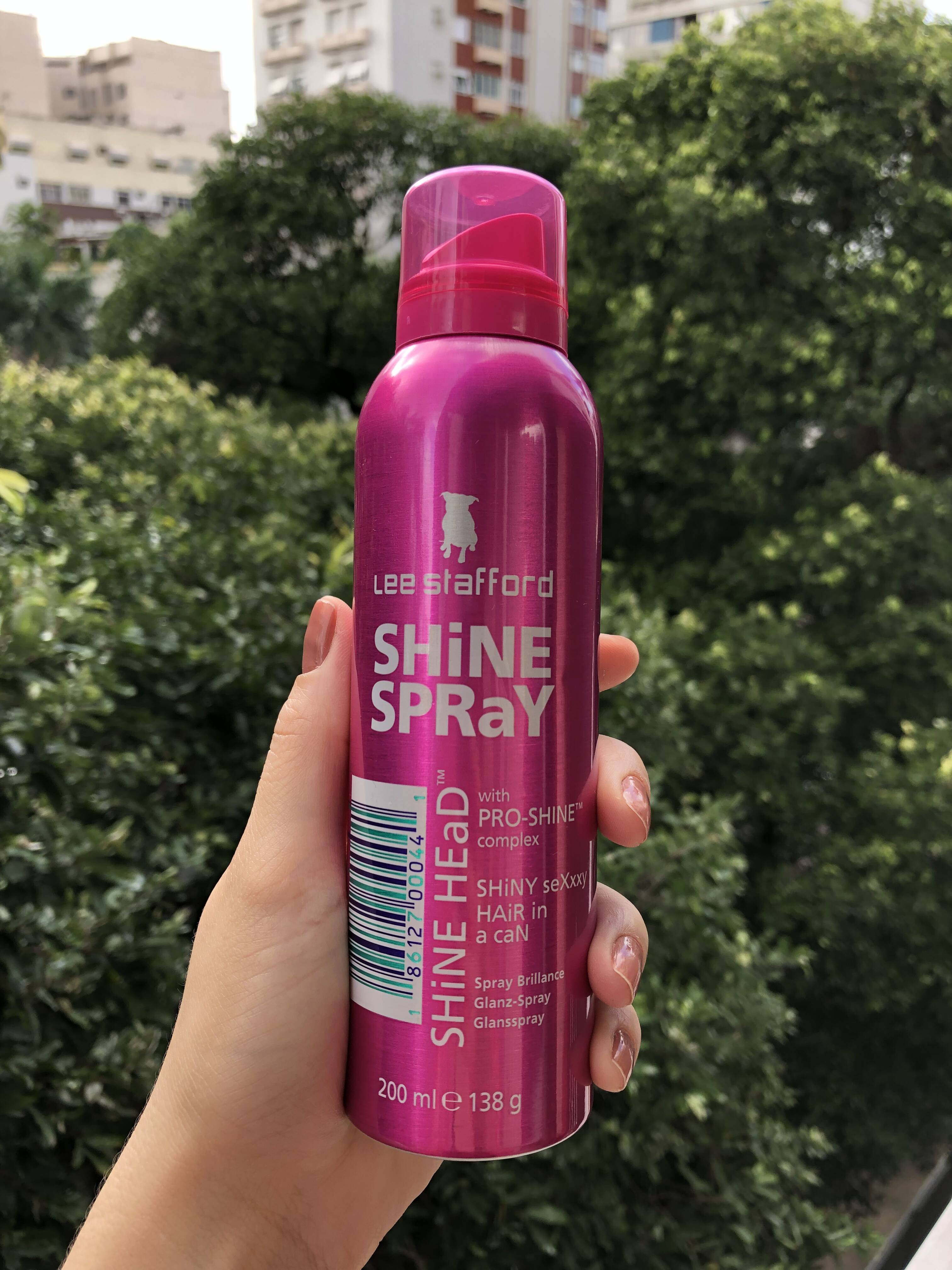 Shine Spray, Lee Stafford  (Foto: Acervo Pessoal)