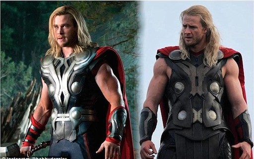 Ator de 'Thor' revela dieta para transformação em novo filme: um