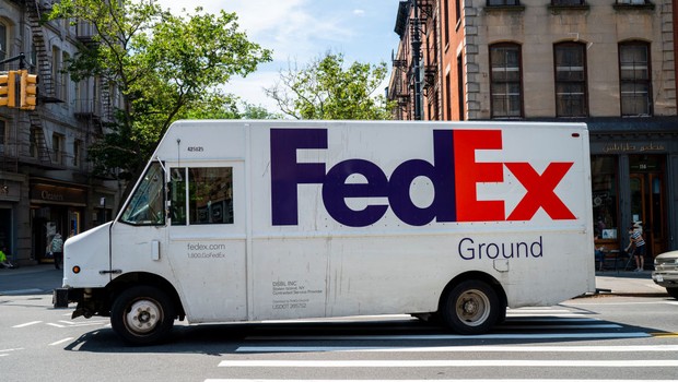 caminhão da FedEx (Foto:  Robert Nickelsberg / Getty Images)