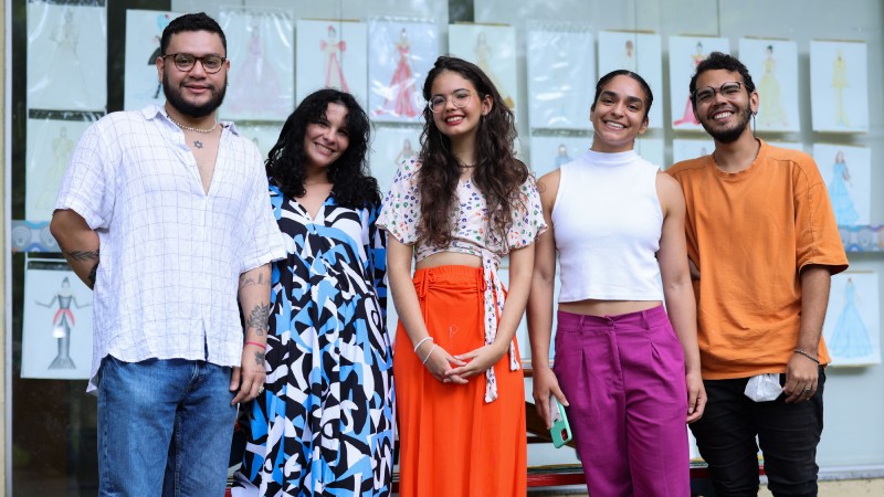 Alunos dos cursos de Moda da Unifor participam do DFB Festival