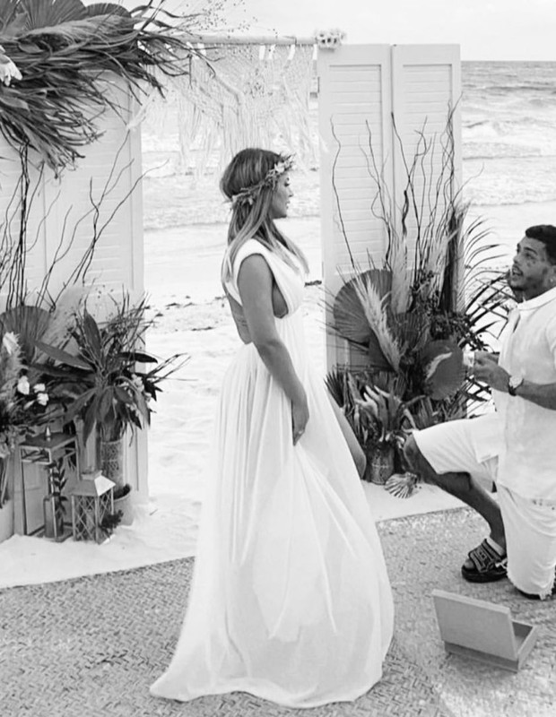 MC Kevin e Deolane Bezerra se casaram no dia 28 de abril em Tulum, no México (Foto: Reprodução/Instagram)