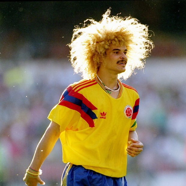 Estilo nas Copas: 1990 - Valderrama e a cabeleira mais famosa do Mundial -  GQ | Essa é nossa