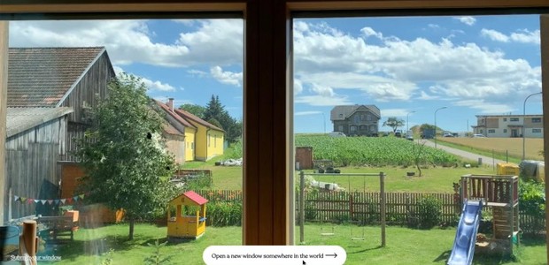 Este site reúne vistas de janelas de pessoas ao redor do mundo (Foto: Reprodução)