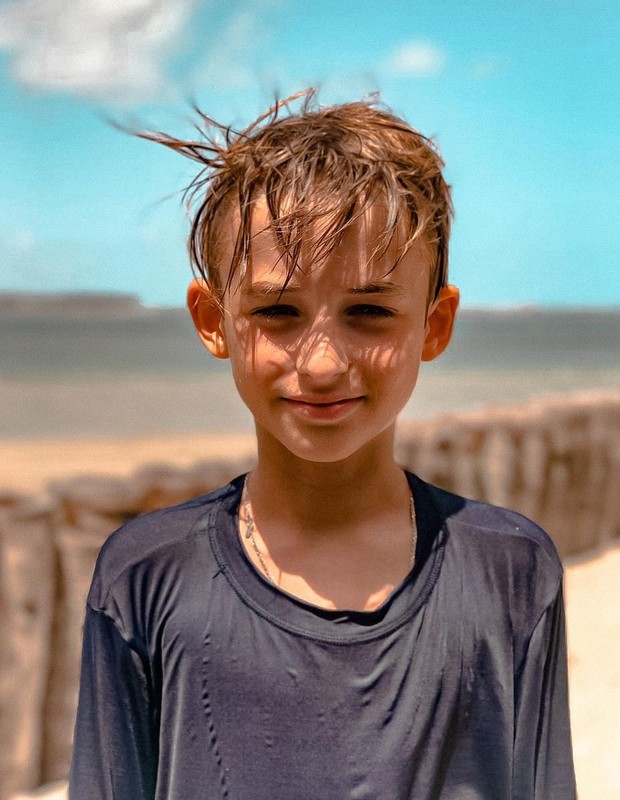 Noah é filho de Cássio Reis e Dani Winits (Foto: Reprodução/Instagram)