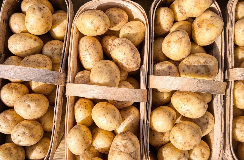 A batata é rica em carboidratos complexos e vitaminas do complexo B e D