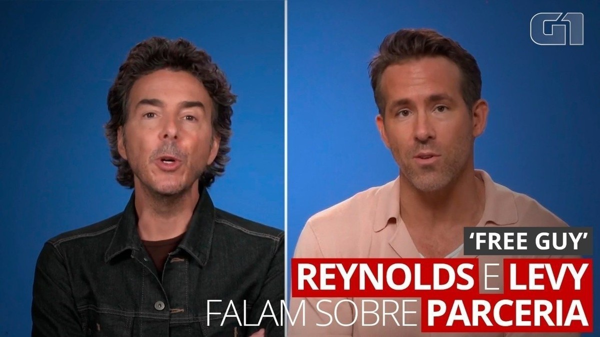 ‘Free Guy’ dá início a ‘casamento’ de Ryan Reynolds e Shawn Levy: ‘sempre quis trabalhar com ele’, diz ator | Cinema