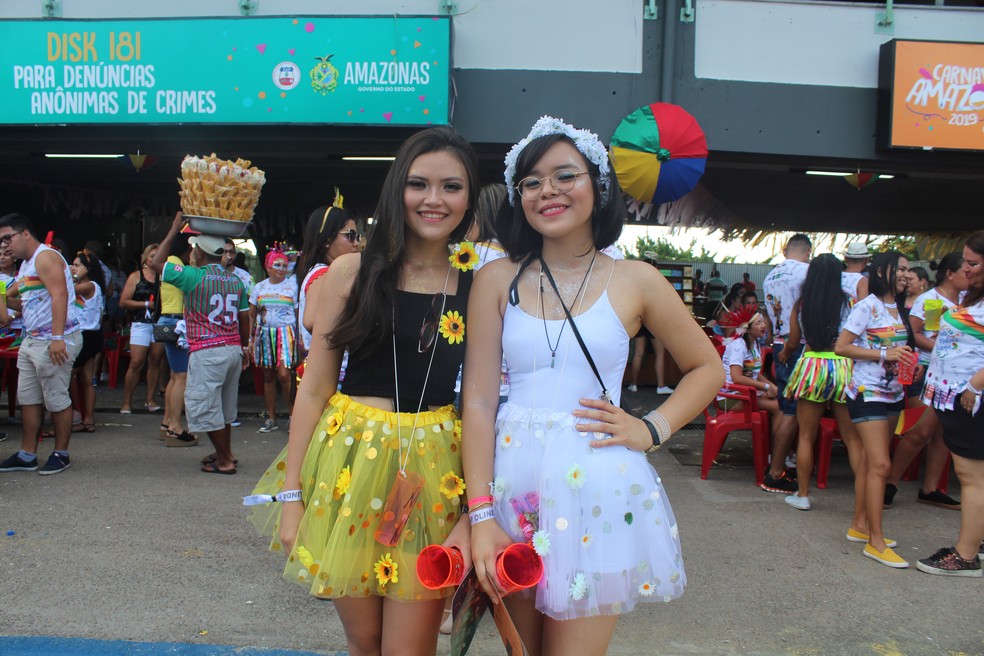 Galo de Manaus aconteceu nesta terça-feira de carnaval, no Sambódromo de Manaus — Foto: Indiara Bessa/G1 AM