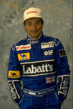 Riccardo Patrese, em 1991, na Williams (Foto: Divulgação/Williams)
