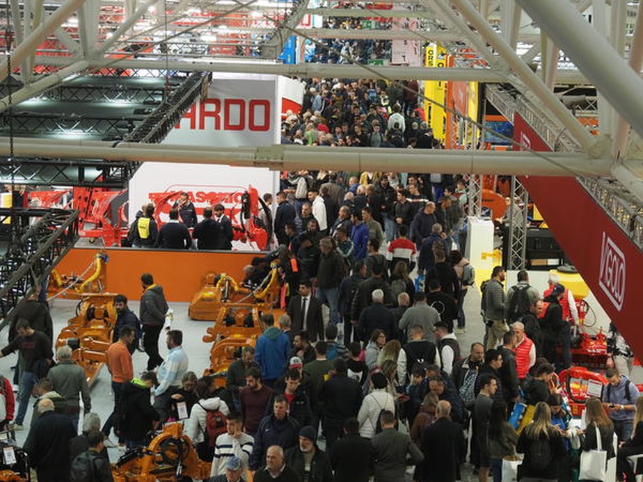 Eima é uma das principais feiras de tecnologia para a agricultura, na Itália