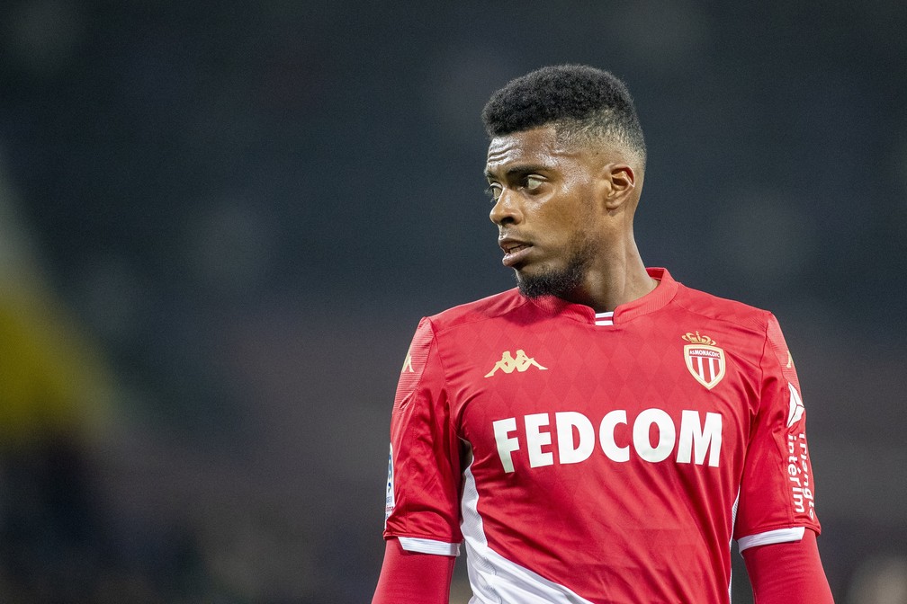 Jemerson em ação pelo Monaco — Foto: Tim Clayton/Getty Images