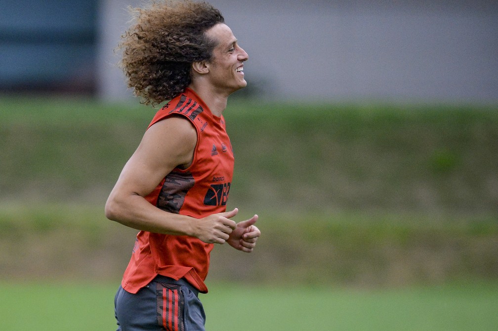 David Luiz Flamengo &mdash; Foto: Marcelo Cortes / Flamengo