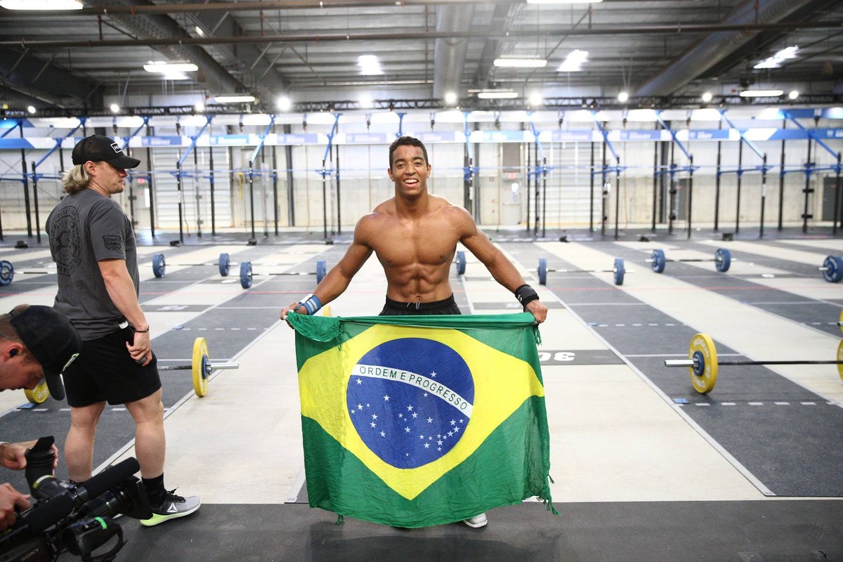 Guilherme Malheiros, de 17 anos, leva o Brasil ao pódio do CrossFit