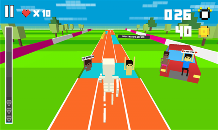 Retro Runners é um game com design 8-bits para Windows Phone (Foto: Divulgação/Windows Phone Store)