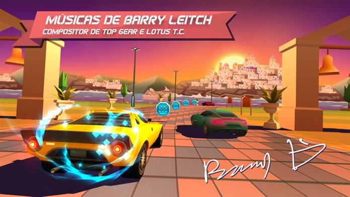 Horizon Chase é um game que se inspira em clássicos como Top Gear (Foto: Divulgação / Aqu
