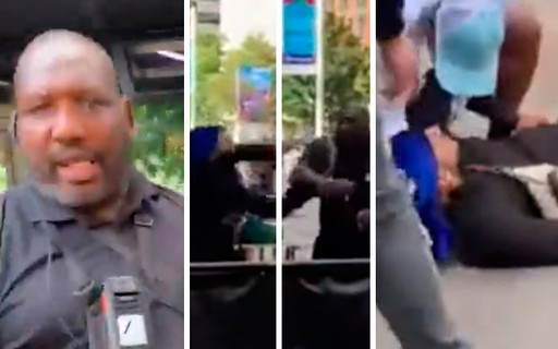 Video captures former boxing champion knocking out boy in beak as a security guard – Monet