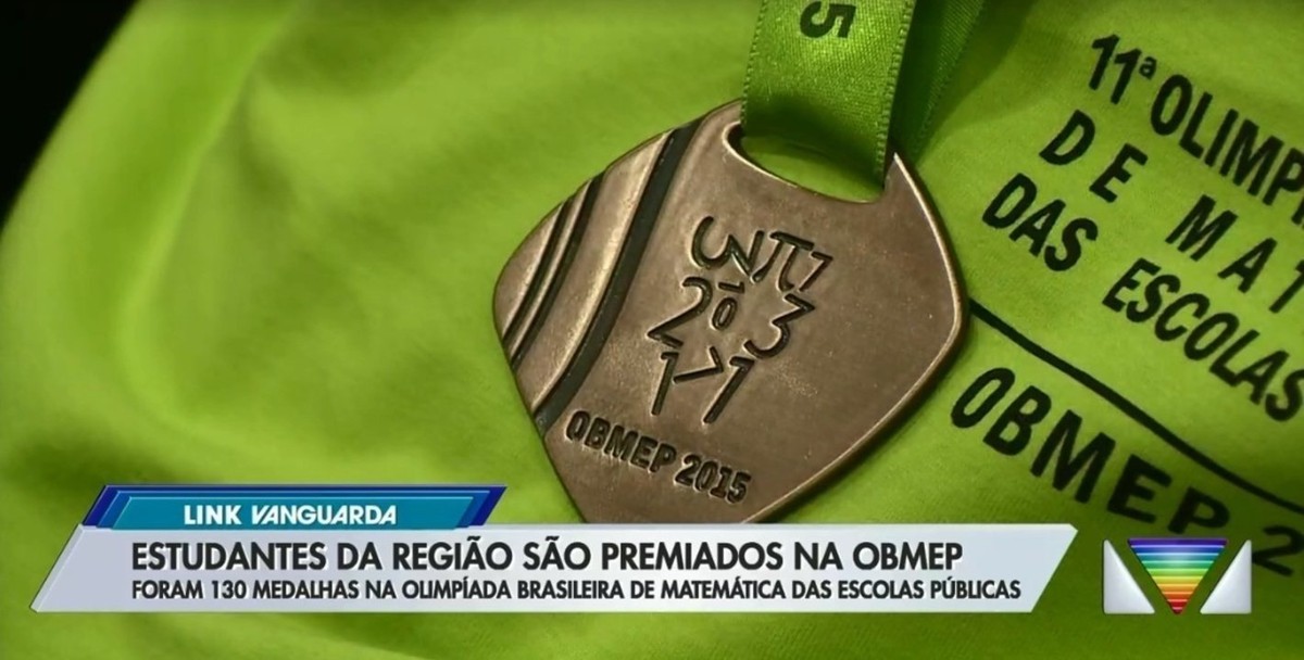 Vale do Paraíba conquista 128 medalhas na Olimpíadas Brasileira de Matemática
