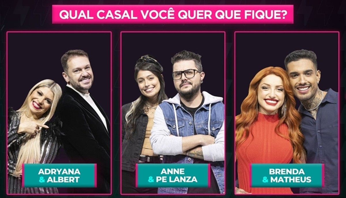 Power Couple 2022: como votar no R7.com para salvar casal da 7ª DR