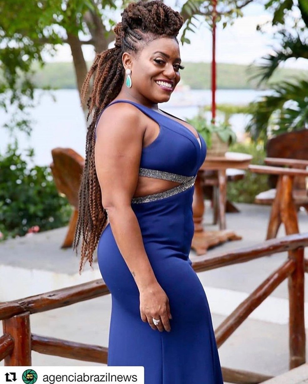 Ludmillah Anjos posa para foto no casamento de Carlinhos Maia nesta terça (21), em Piranhas (AL) — Foto: Reprodução/Instagram/Ludmillahanjos