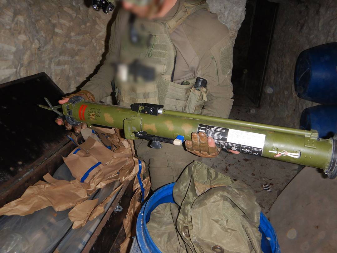 Mísseis encontrados em túneis do Hezbollah