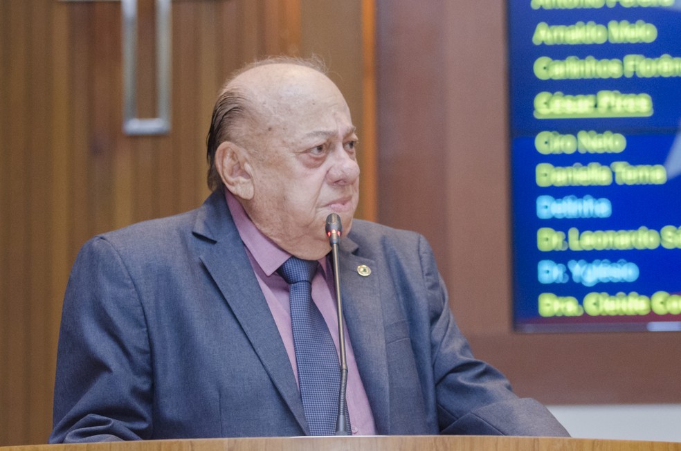 Deputado estadual no Maranhão, Zé Gentil faleceu após vários internado e com complicações provocadas pela Covid-19 — Foto: Divulgação/Assembleia Legislativa do Maranhão
