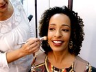 Aline Prado revela truques de maquiagem para pele negra