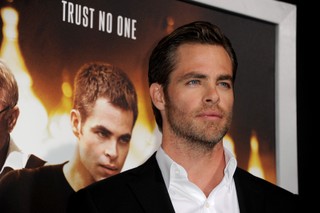Chris Pine em première de filme em Los Angeles, nos Estados Unidos (Foto: Kevin Winter/ Getty Images/ AFP)
