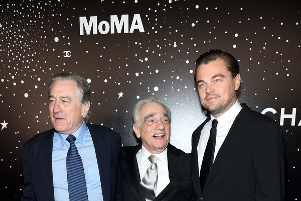 Robert DeNiro, Martin Scorsese e Leonardo DiCaprio (Foto: Getty Images)