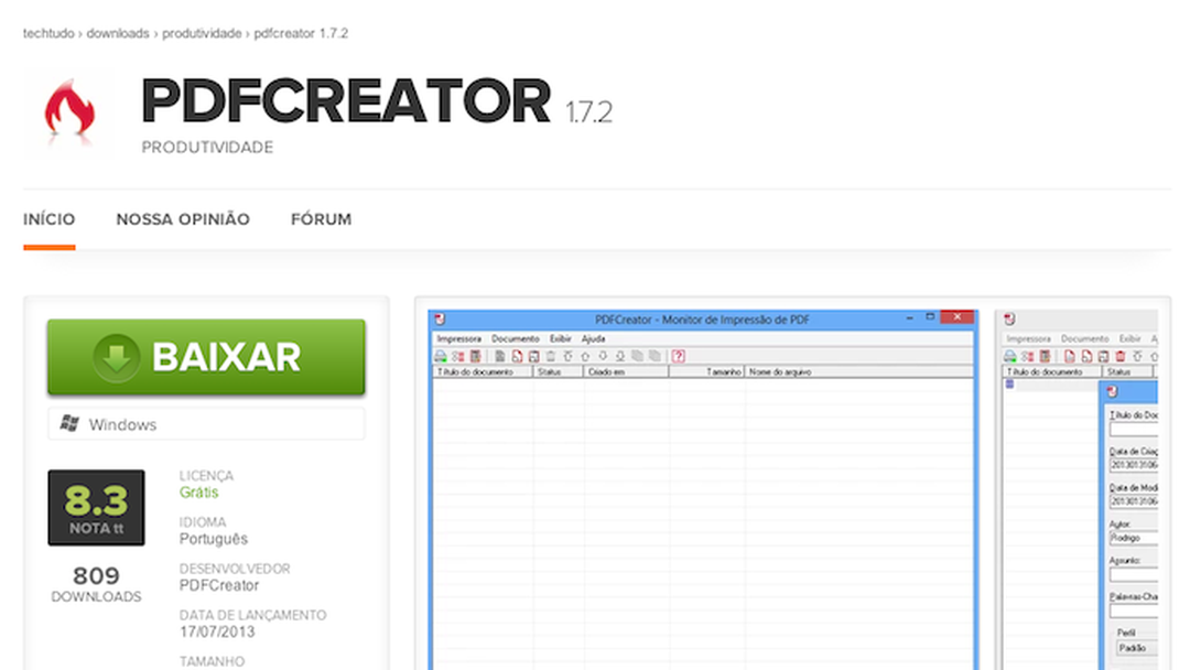 pdf creator 1.7.3 download