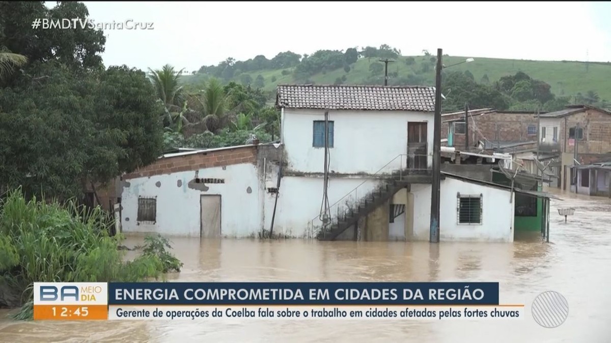 Fornecimento de energia segue comprometido em cidades do sul e da Bahia ...