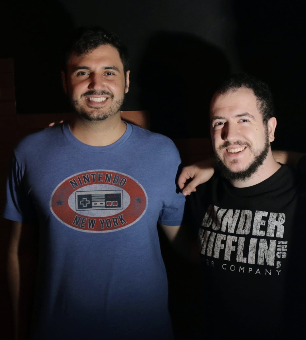 Kayan Pracidelli e Guilherme Augusto Belintani, fundadores do Sidequest XP — Foto: Divulgação