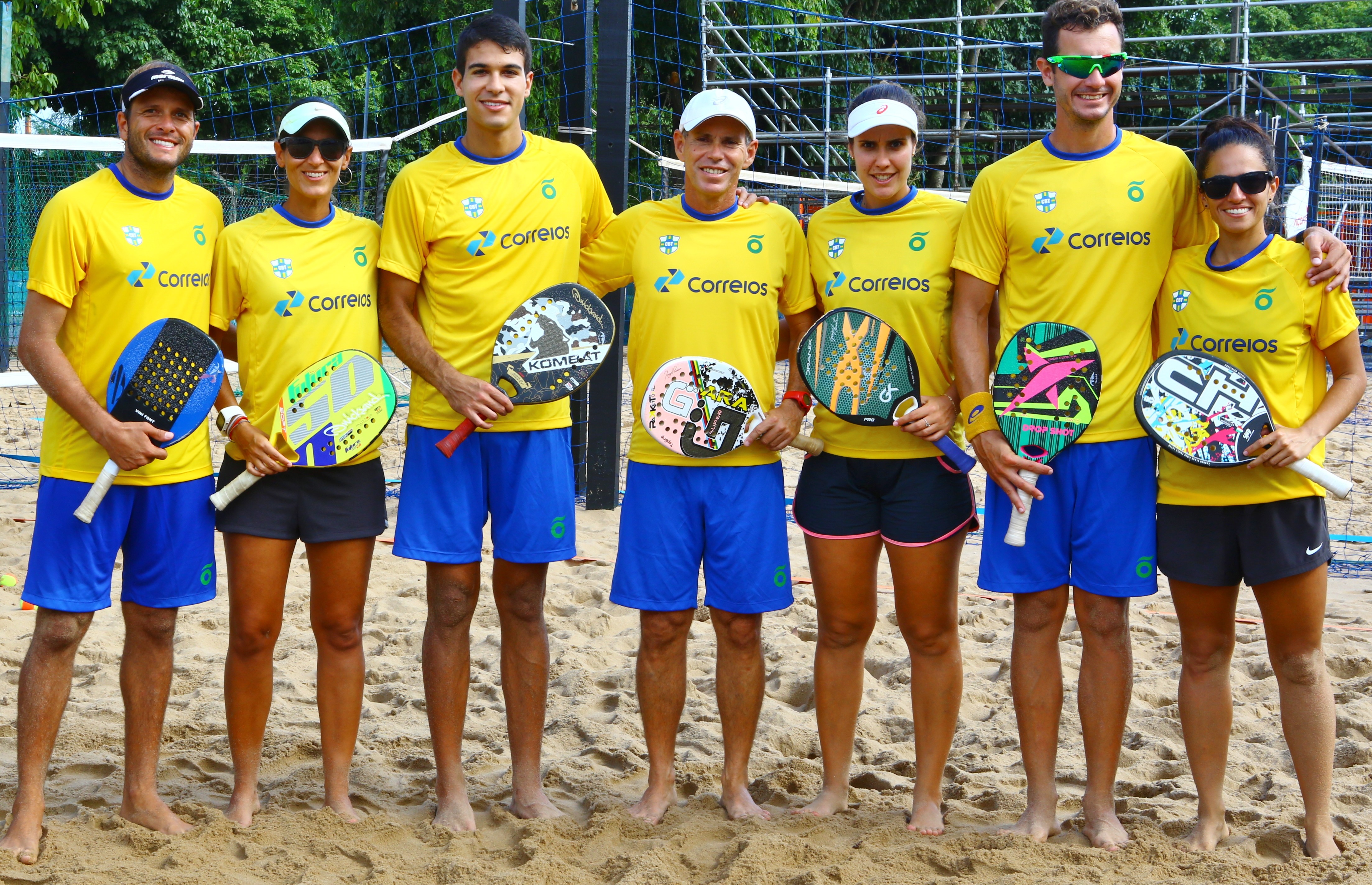 Shorts Feminino Seleção Brasileira De Beach Tennis