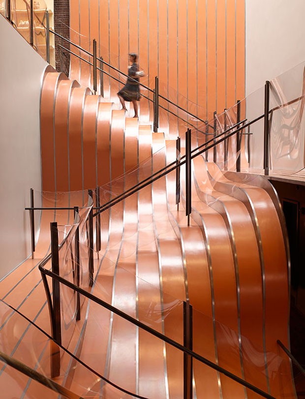 Ideias de escadas (Foto: Heatherwick Studio / Divulgação)