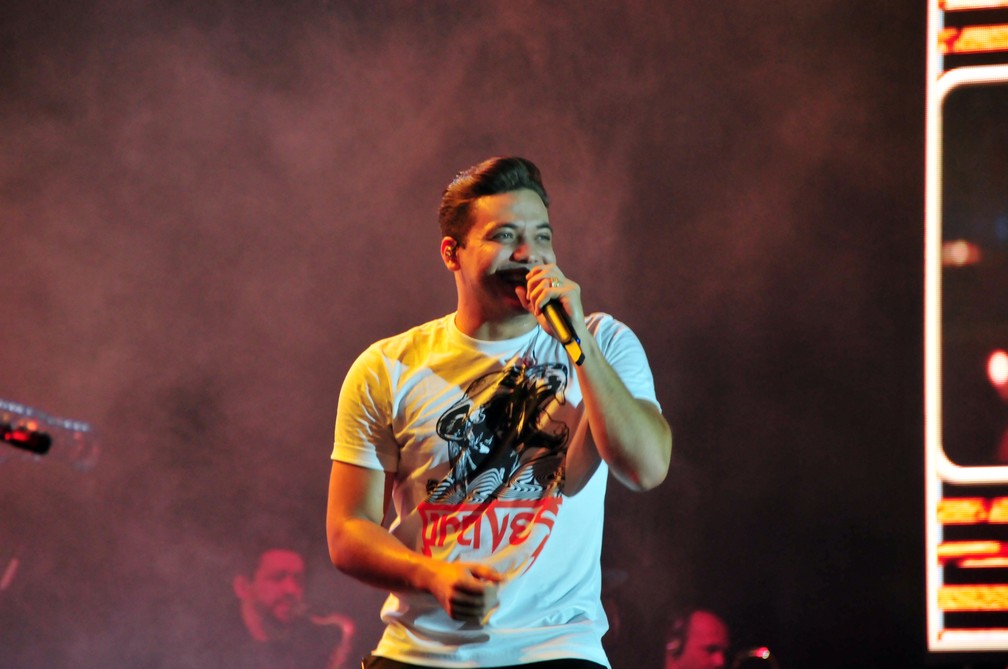 Wesley Safadão — Foto: Divulgação/Prefeitura de Praia Grande