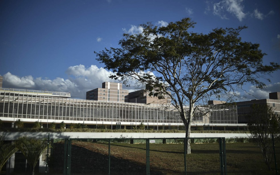 Fachada do Centro Administrativo do DF, em Taguatinga — Foto: Andre Borges/Agência Brasília