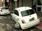 Motorista embriagado atinge carros estacionados no centro de Vitória 