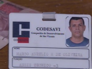 Suspeito era funcionário da Codesavi (Foto: Reprodução/TV Tribuna)