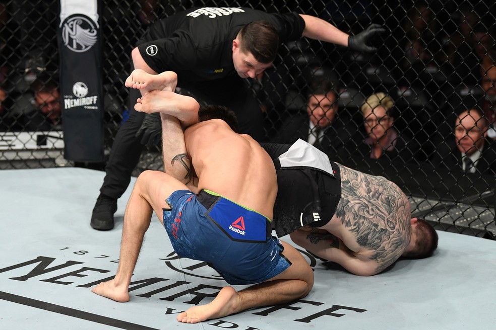 Cory Sandhagen finalizou Mario Bautista â?? Foto: Getty Images