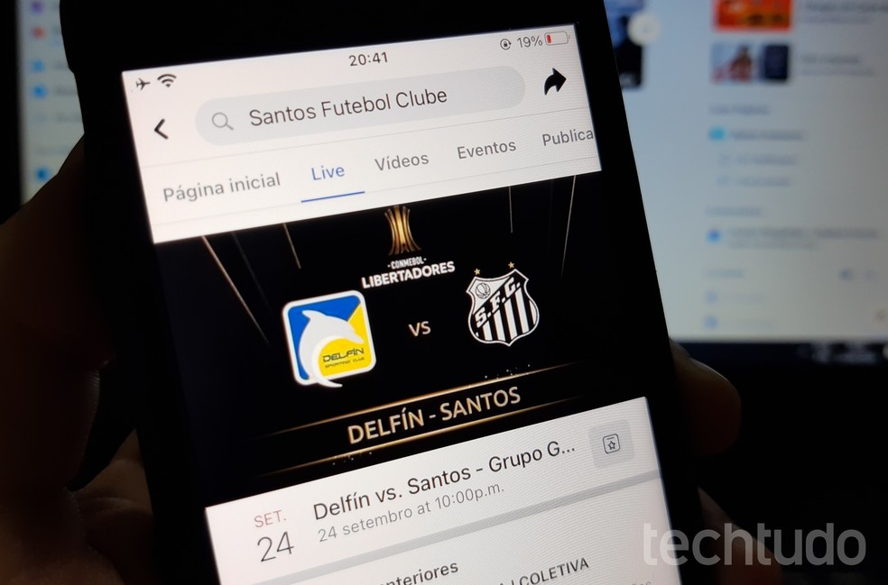 Delfin X Santos Como Assistir Ao Jogo Da Libertadores Ao Vivo E De Graca Redes Sociais Techtudo