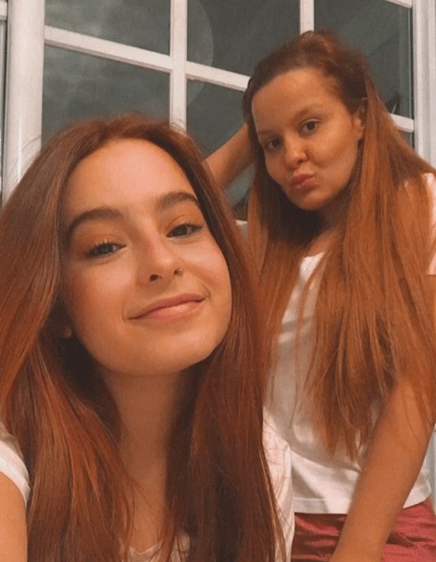Maiara e Kamily Zor, filha de Fernando (Foto: Reprodução/Instagram)